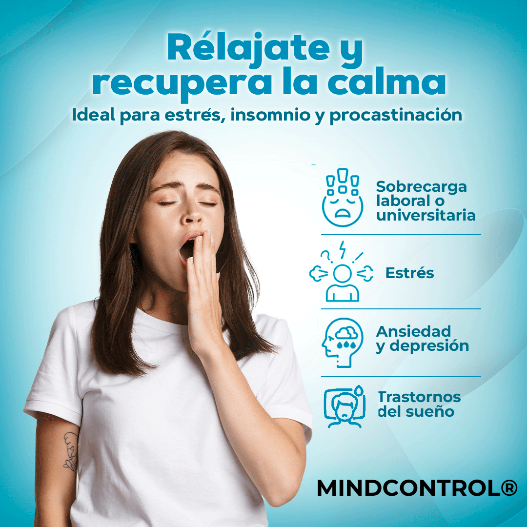 MindControl® - Dispositivo calmante de ansiedad y depresión