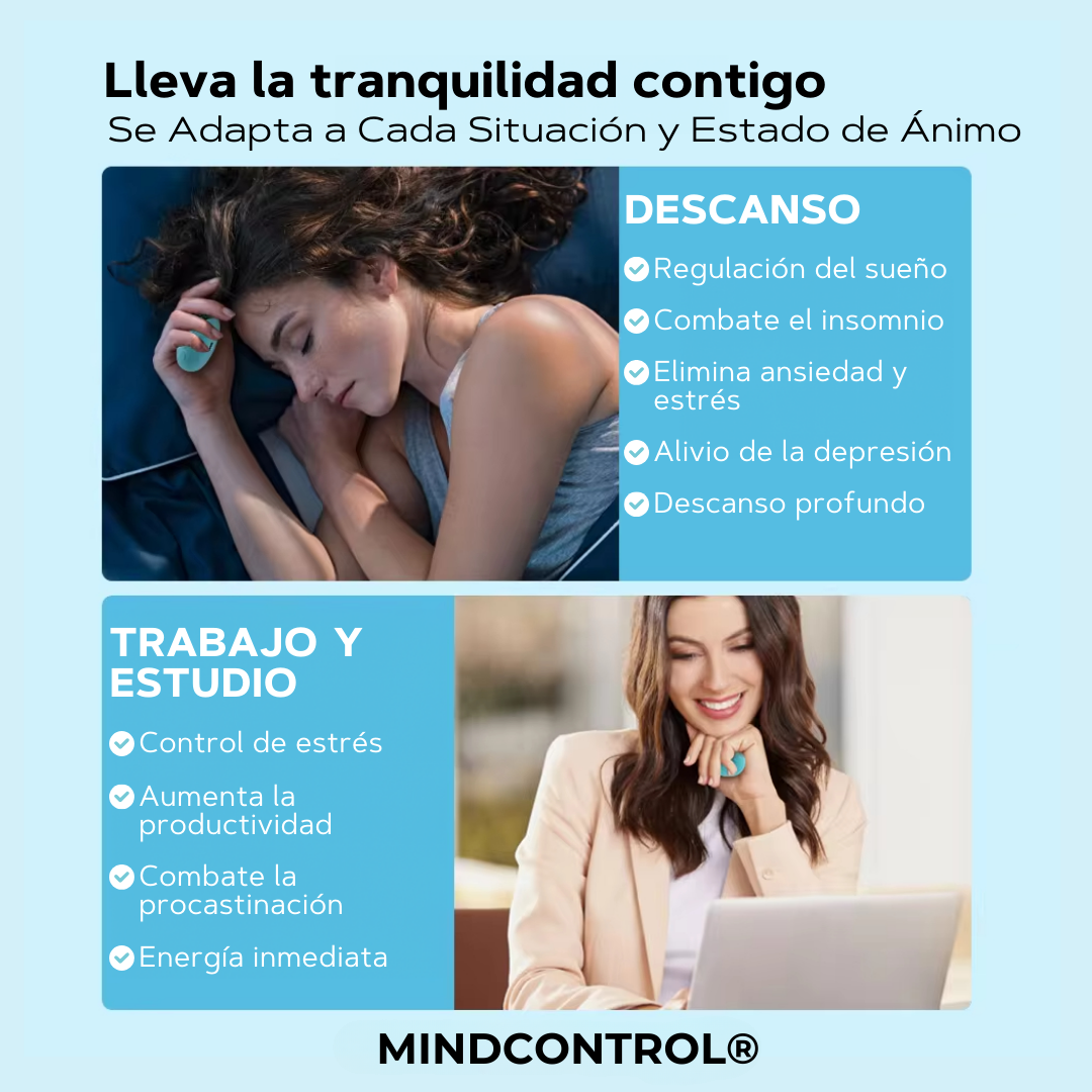 MindControl® - Dispositivo calmante de ansiedad y depresión