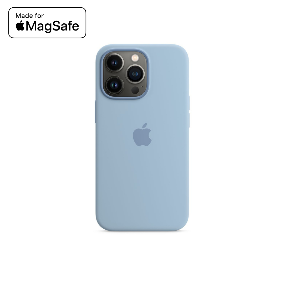 Funda de silicona MagSafe para iPhone 12 - 13 series - ENGLA Chile ® iPhone 13 / Sierra Blue