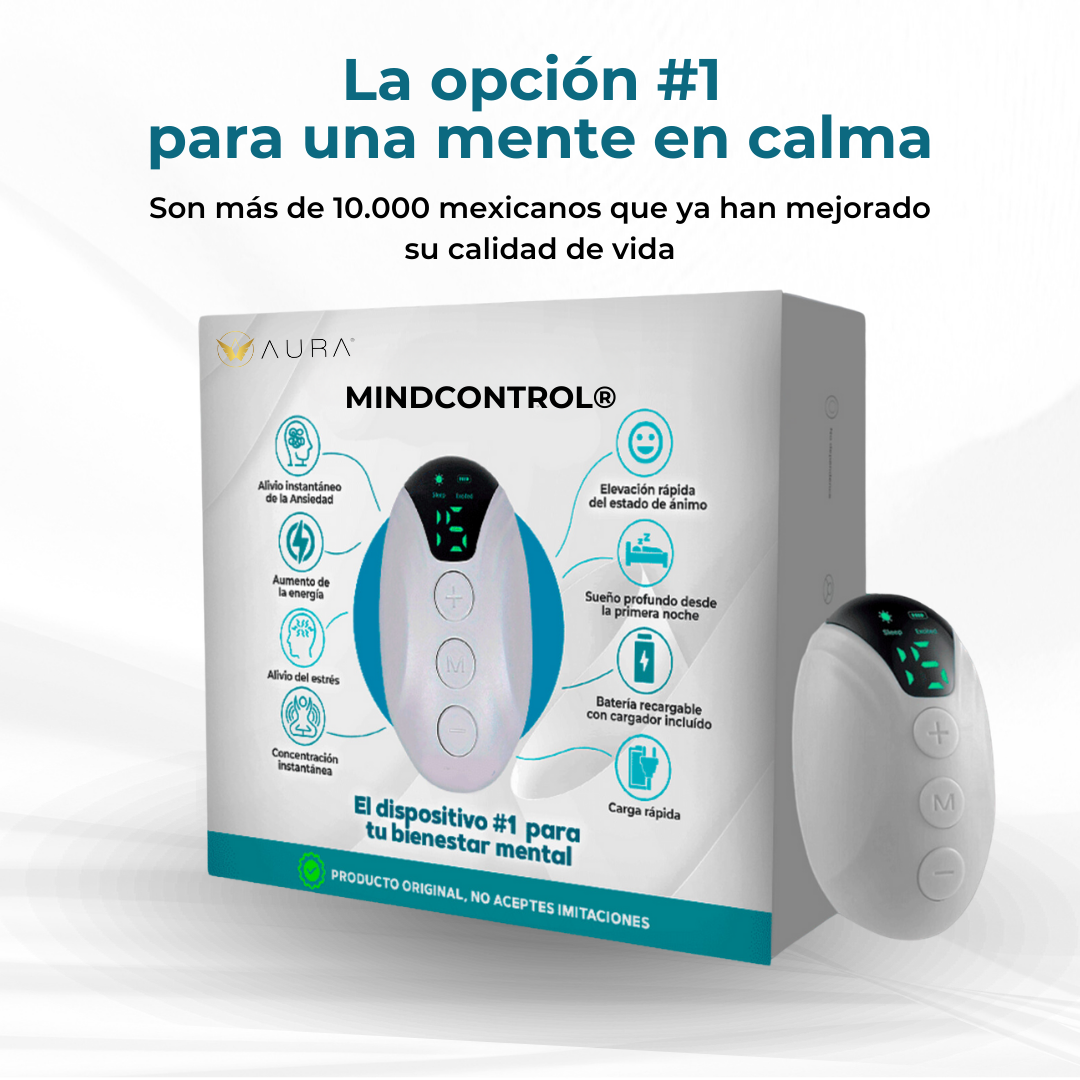 MindControl® - Dispositivo calmante de ansiedad y depresión