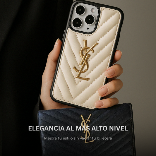 YSL - Funda de lujo para iPhone