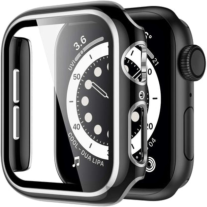 Diamond ™ - Protector + lámina Apple Watch - ENGLA Chile ® black silver / 38mm series 321