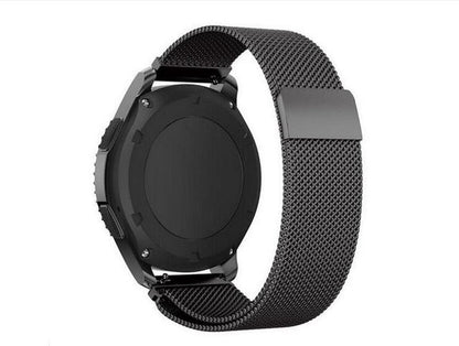 Exclusiva correa de acero inoxidable de lujo para Samsung series - ENGLA Chile ® milanese-black / galaxy watch 42mm