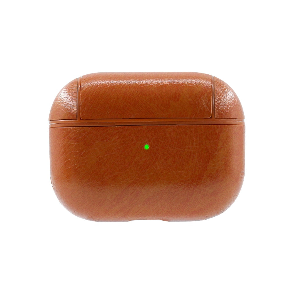 Funda para AirPods PRO de cuero - ENGLA Chile ® Brown